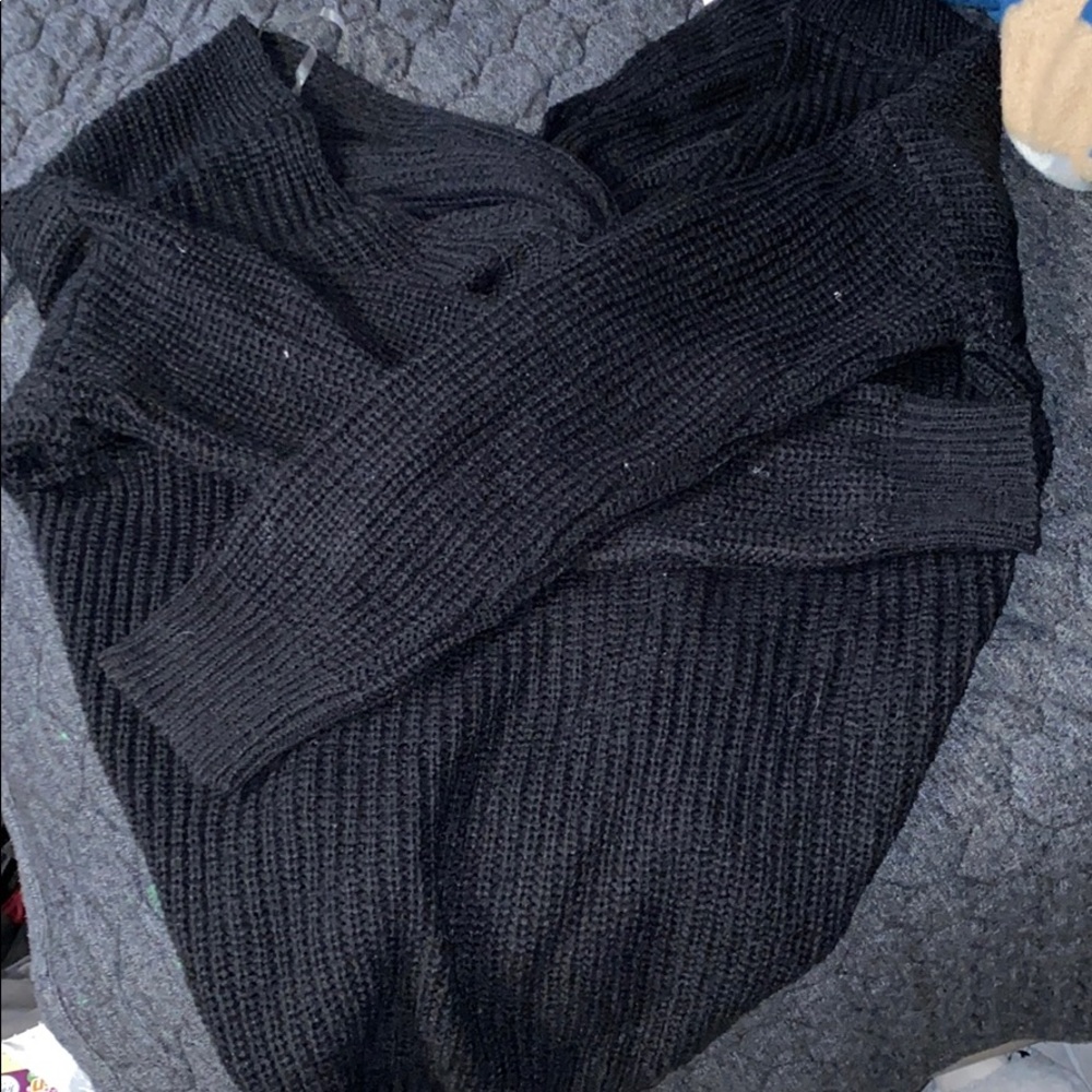 Black sweater